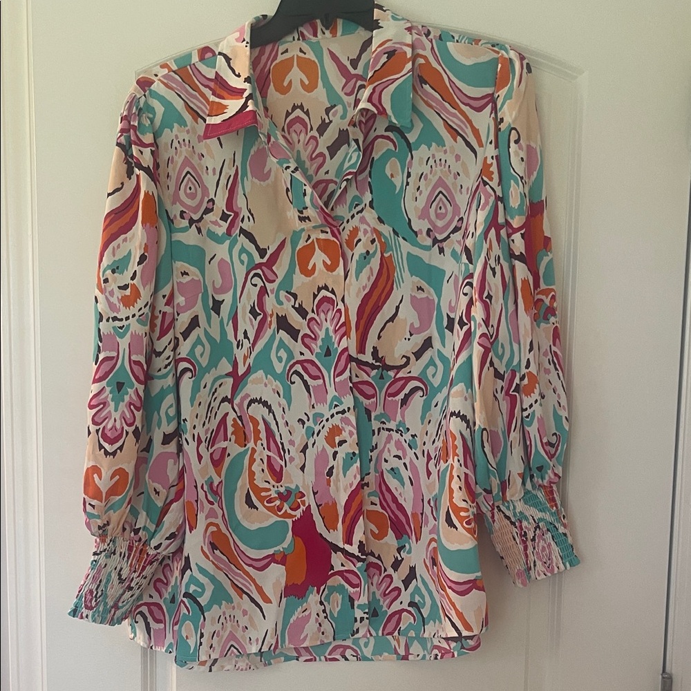 Vibrant Multicolor Women's Blouse